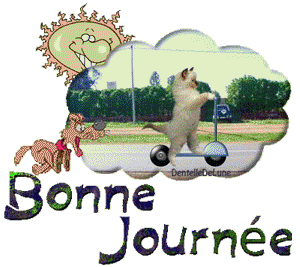 Gif animé bonne journée humour
